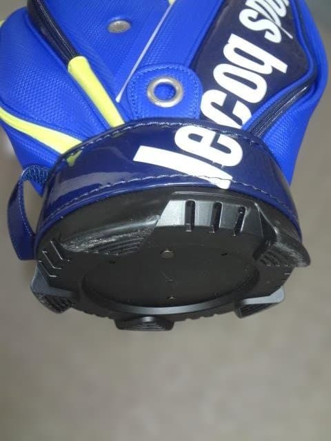 ルコック / le coq GOLF 9.5型 4口キャディバッグ ブルー 美品