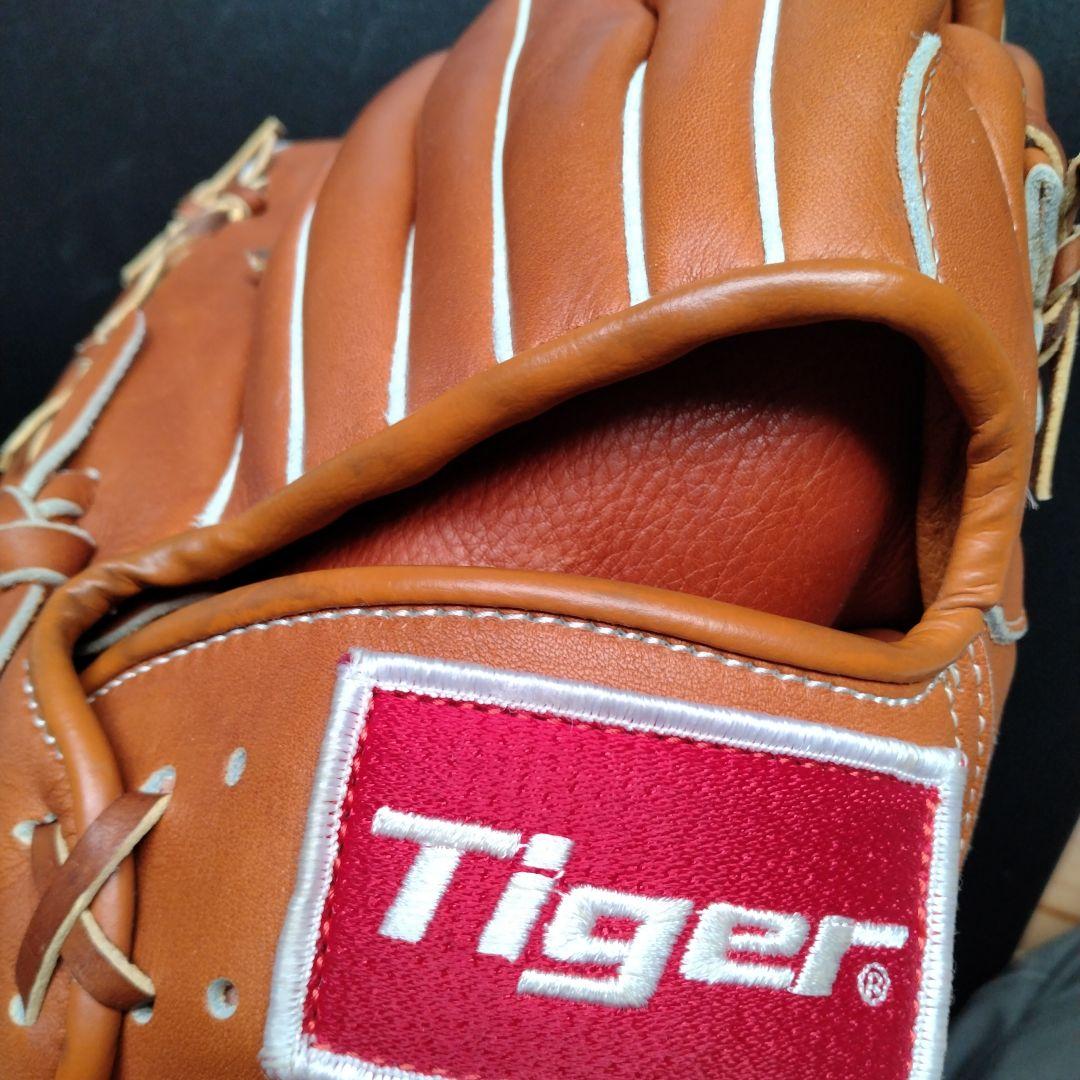 ミツワタイガー グローブ 未使用 タグ付　TIGER DUALDENT　軟式