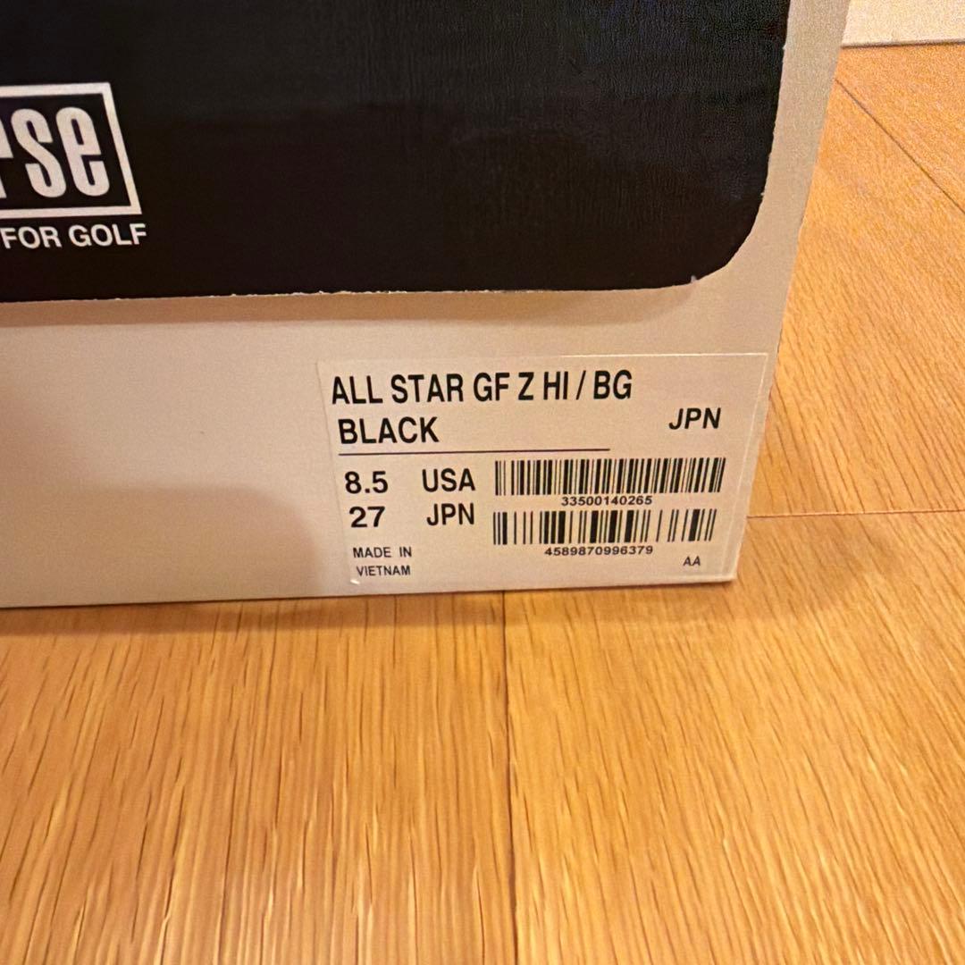 CONVERSE BEAMS GOLF オールスター GF ZIP HI