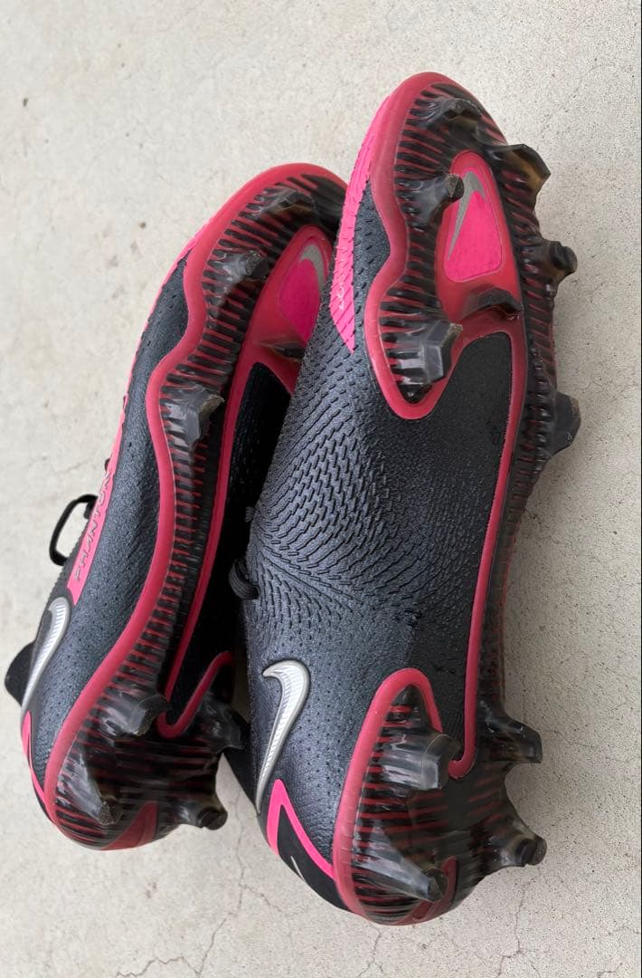 【美品】Nike phantom gt FGソール ブラック/ピンク