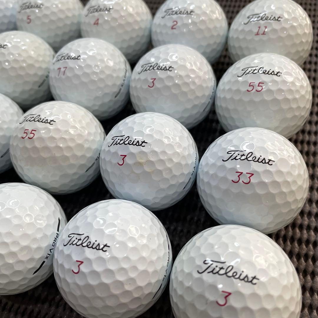 【タイトリスト PROV1X★A】ロストボール 20個