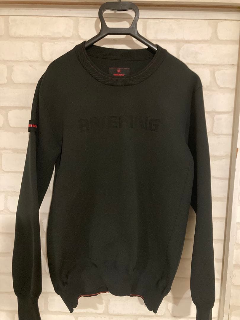 タ*ツ様 BRIEFING ブリーフィング クルーネックニット M