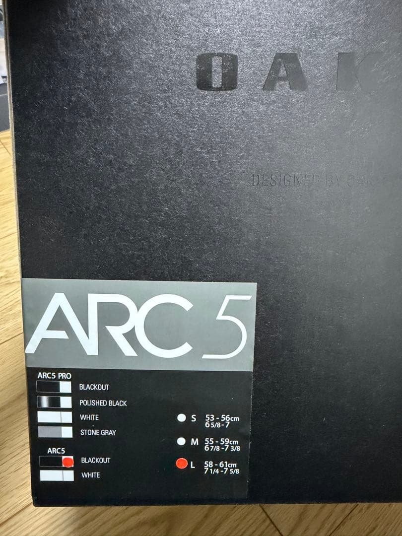 ARC 5 ヘルメット L ブラック