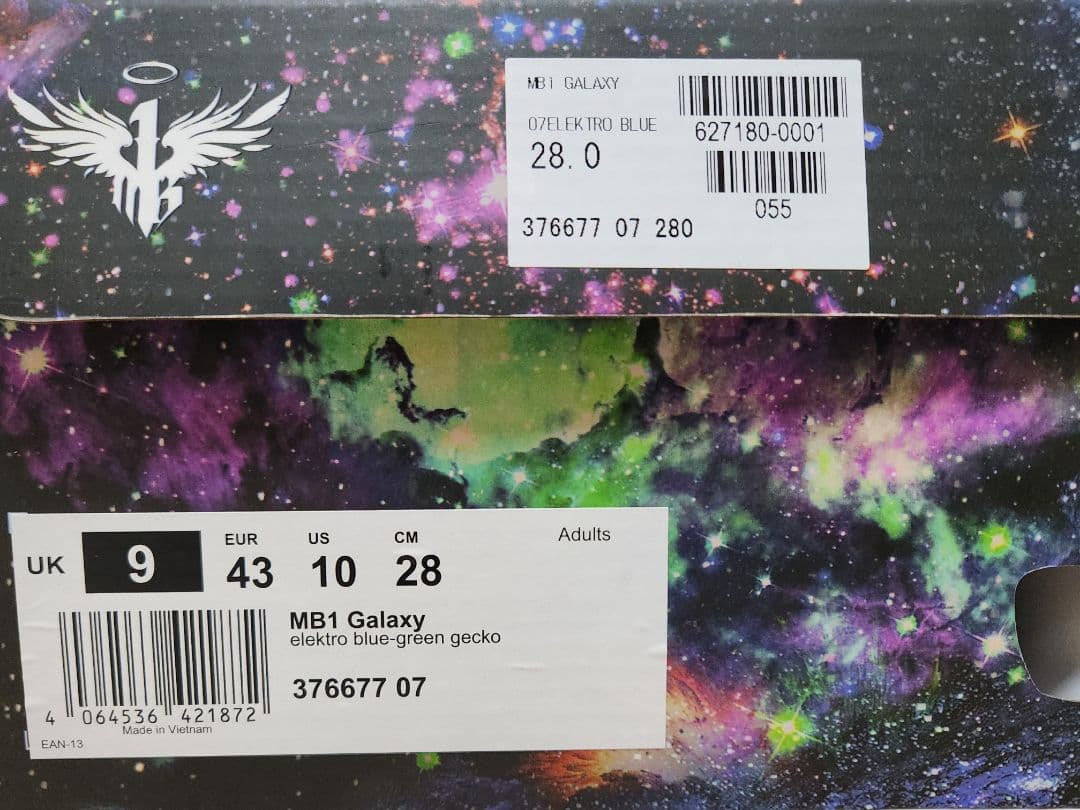 【未使用✨️29㎝】PUMA MB.01 GALAXY ギャラクシー 付属品完備