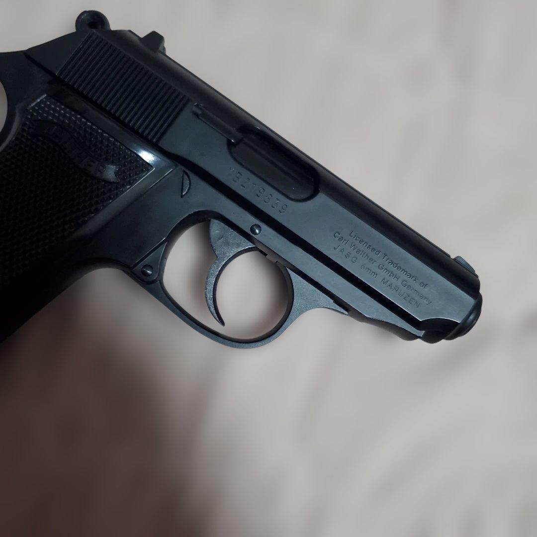 送料込 !! マルゼン PPK/S BK ガスブローバック