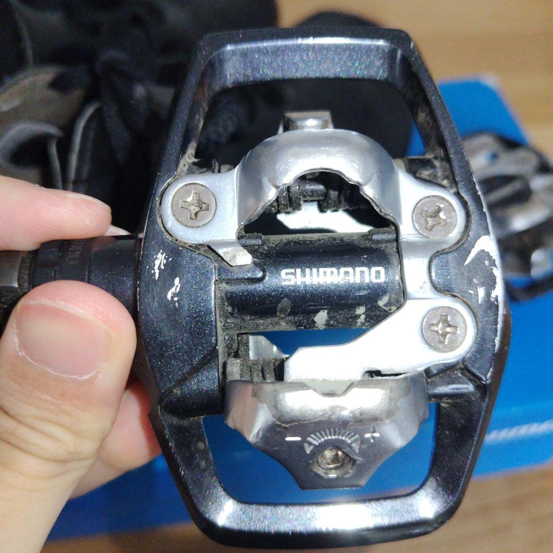 Shimano SPDシューズ26.5cmとSPDペダルセット