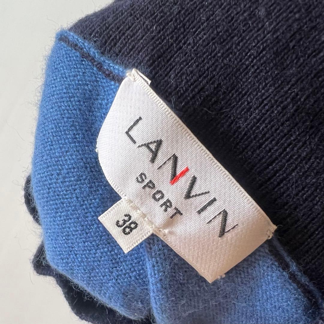 LANVIN SPORT ランバンスポール　モックネック　ニット　セーター　38