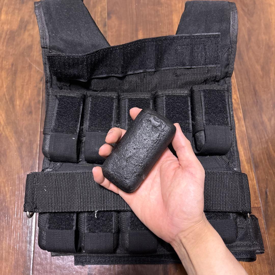 ウエイトベスト 20kg 筋トレ用