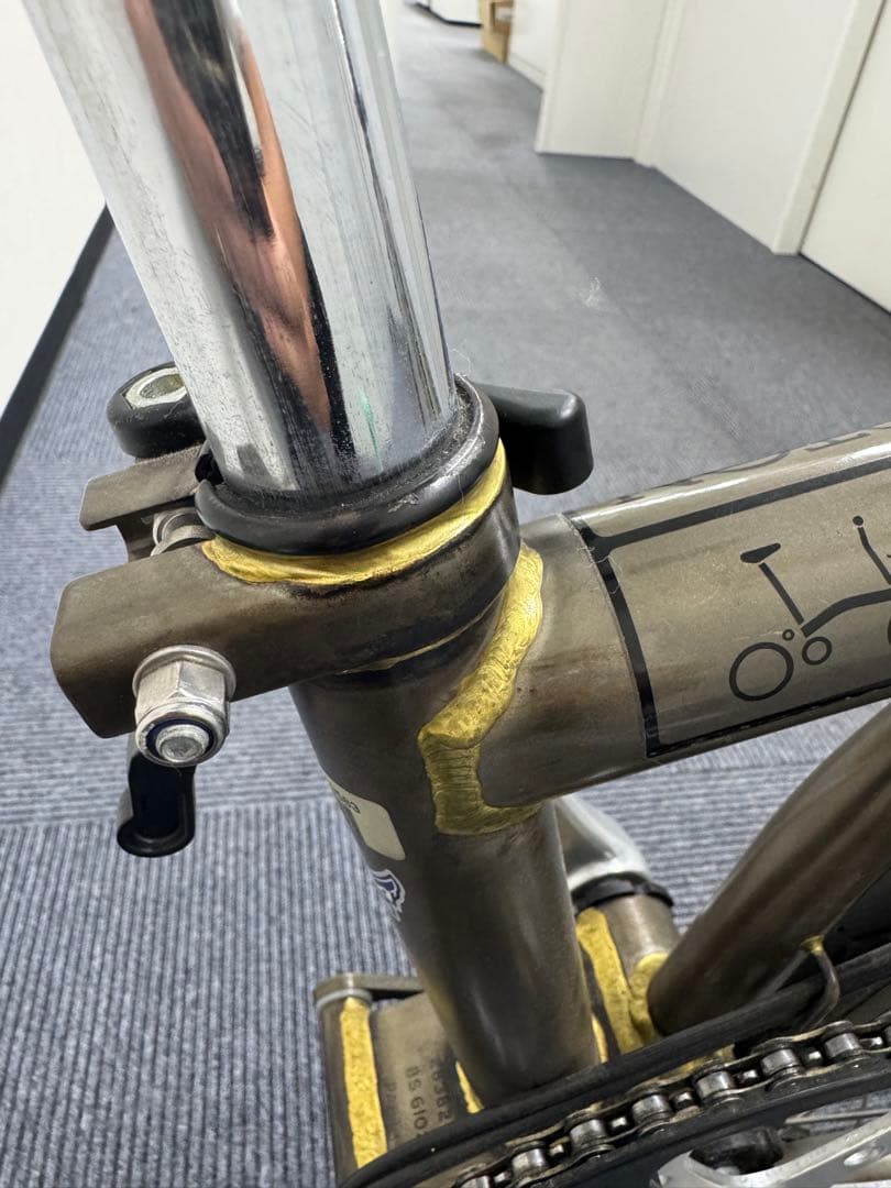 BROMPTON M3L RAW 中古美品 2009モデル 折りたたみ 自転車