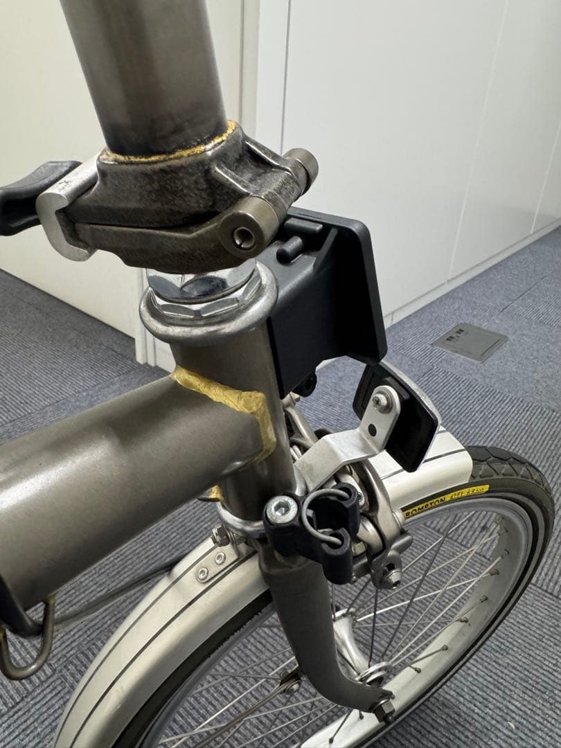 BROMPTON M3L RAW 中古美品 2009モデル 折りたたみ 自転車