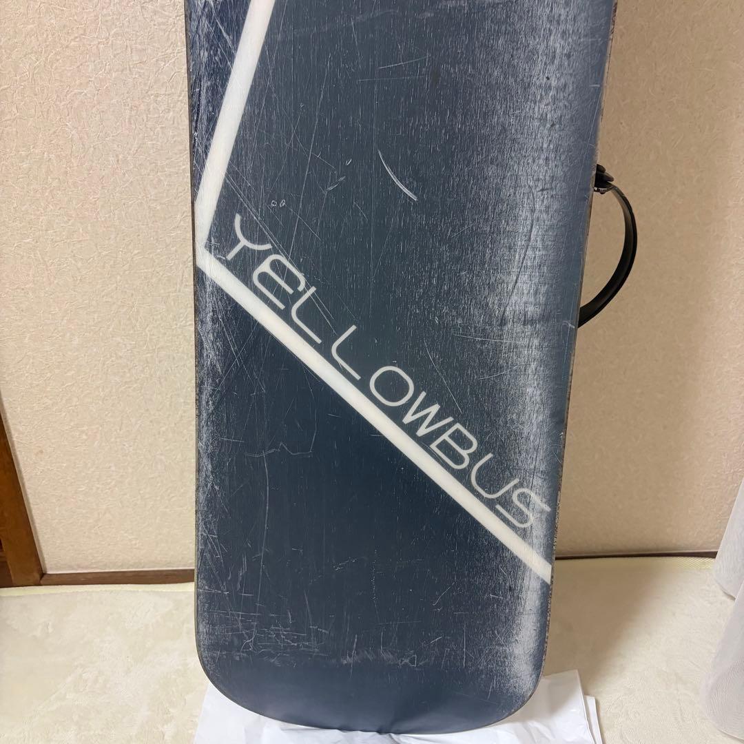 YELLOWBUS ビンディング　スノボ板　スノボセット　ブルー　ブラック