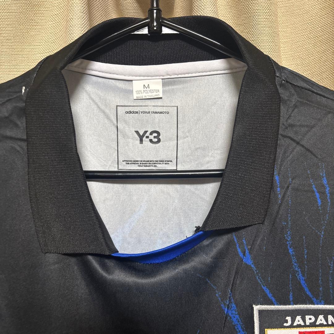 サッカー　日本代表 Y-3 長袖 ユニフォーム ホーム Mサイズ