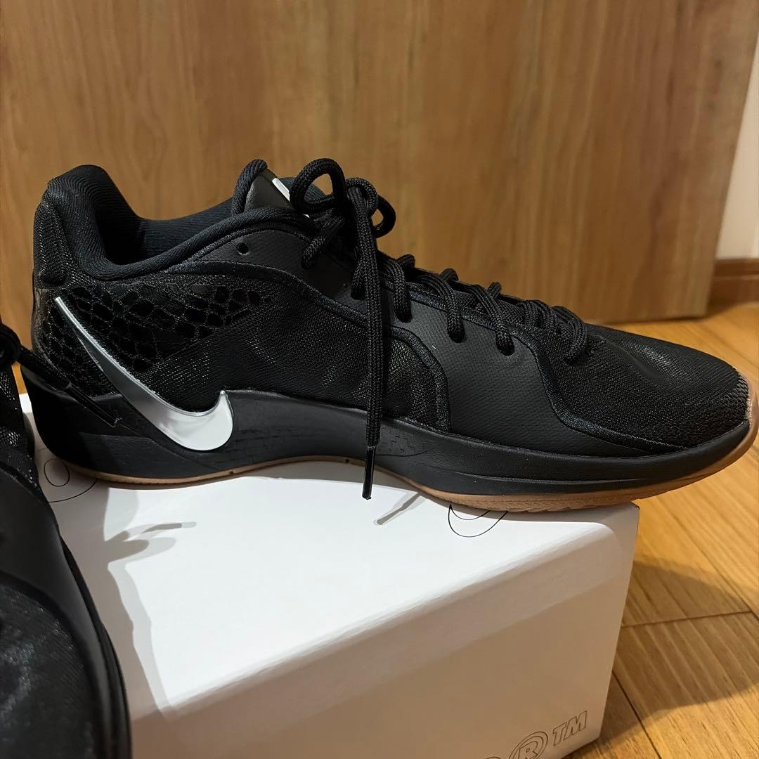 Nike バスケットボールシューズ サブリナ2 27cm ブラック/シルバー