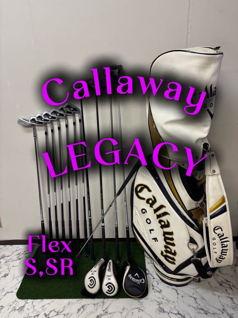 【名器】Callaway Legacy アイアンセット 12本 パターおまけ付