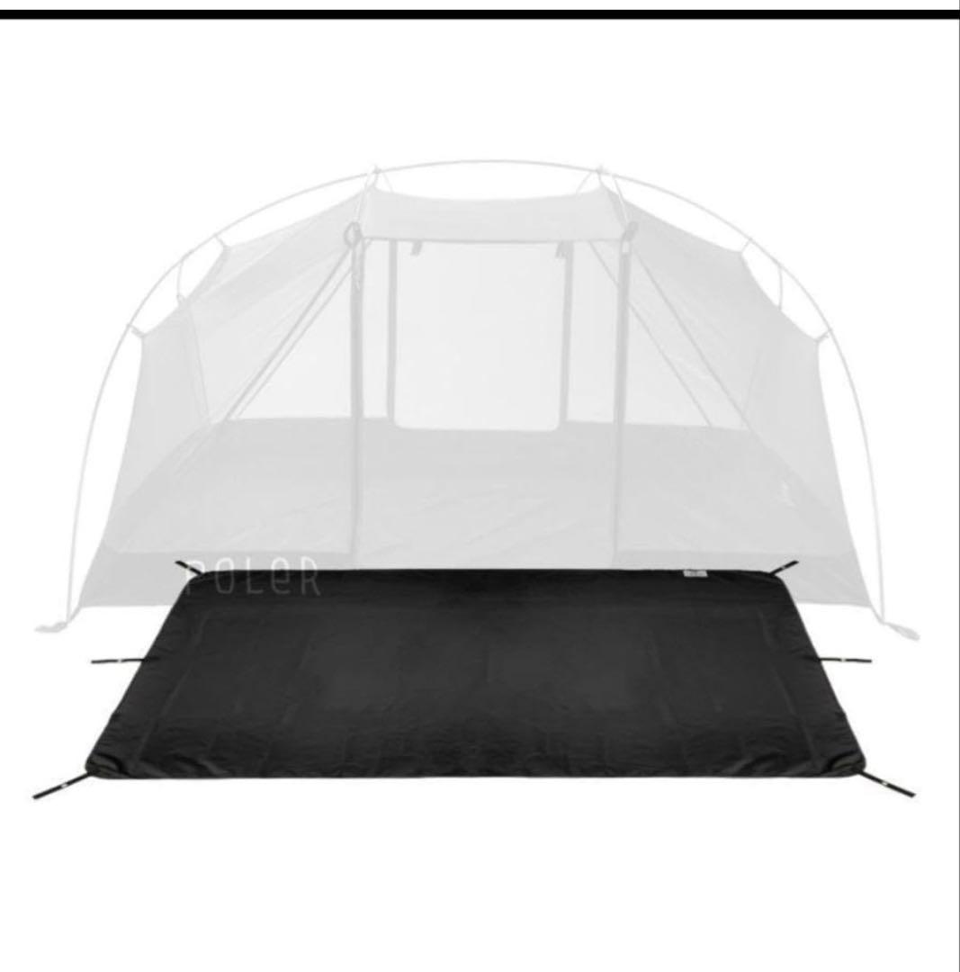 ポーラー two person tent サンドカラー　専用フットプリント付