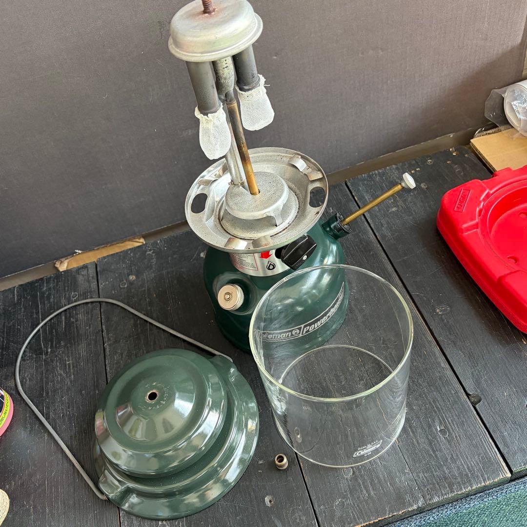 Coleman 290a ランタン ケース付き 95年10月 中古