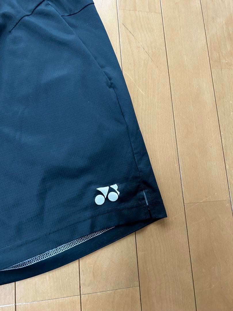 YONEX バドミントンパンツ ブラック/ピンク
