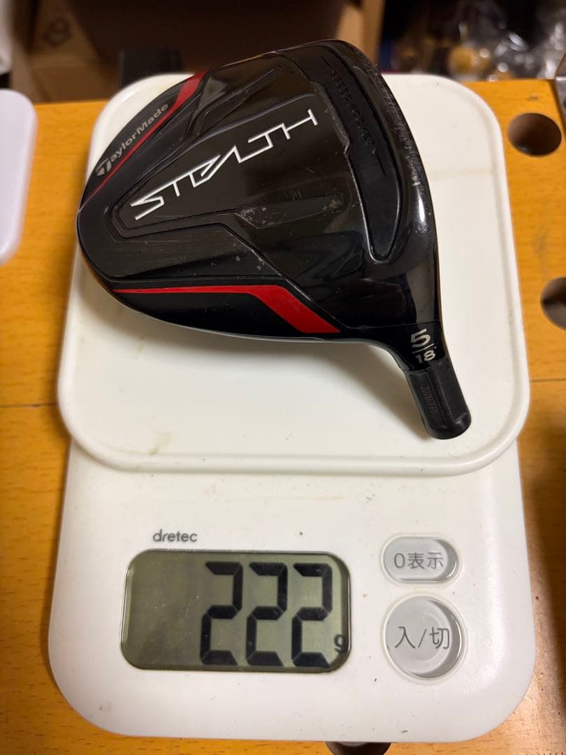 テーラーメイド　ステルス5w ヘッド単品！カバー付き