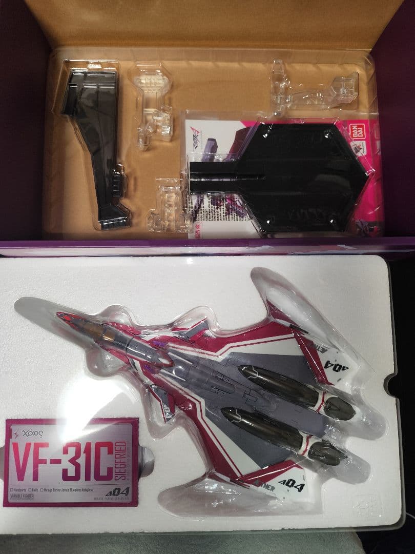 DX超合金 VF-31Cジークフリード(ミラージュ機)& スーパーパーツセット