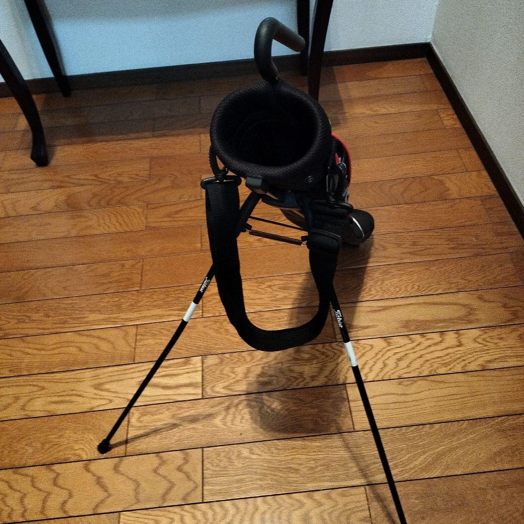 Titleist スタンドバッグ ブラック/レッド
