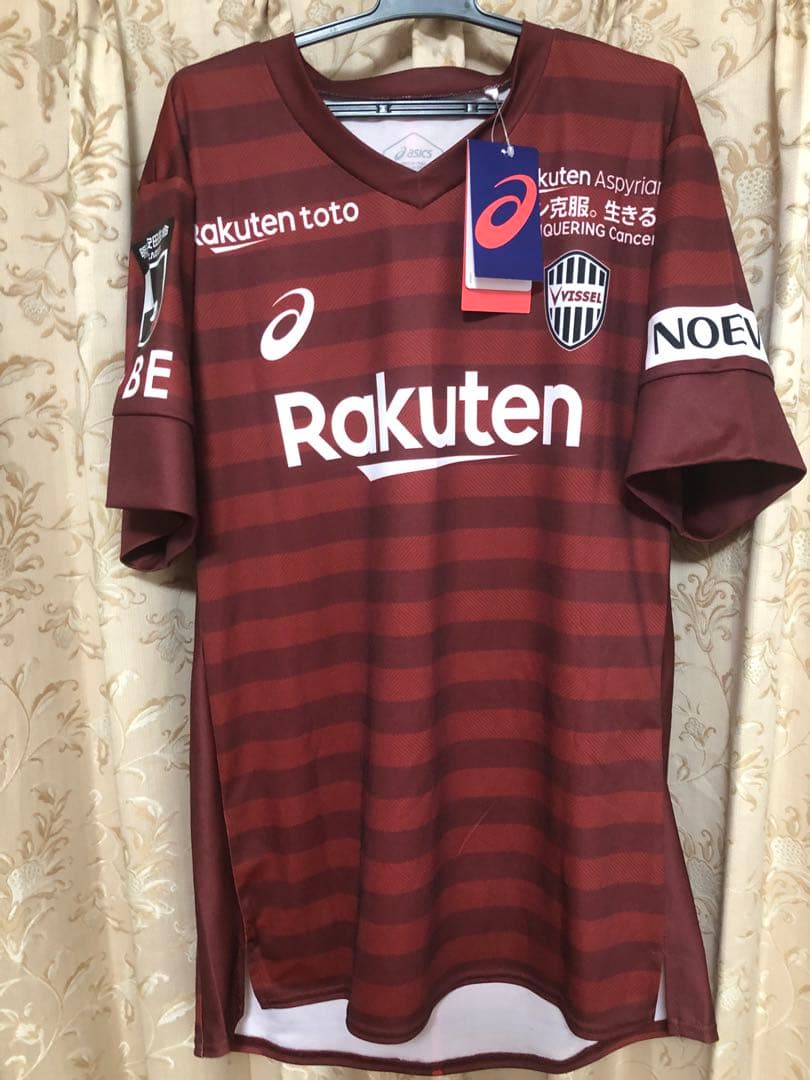 タグあり[アシックス]ヴィッセル神戸2019 ダビド・ビジャ 現役ラストモデル