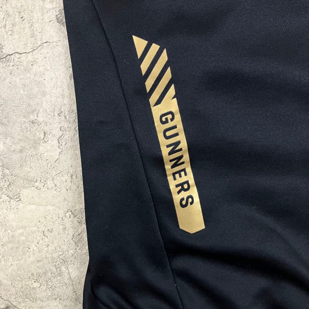 PUMA アーセナルFC 長袖トレーニングトップ 1/4ジップ 古着 ブラック