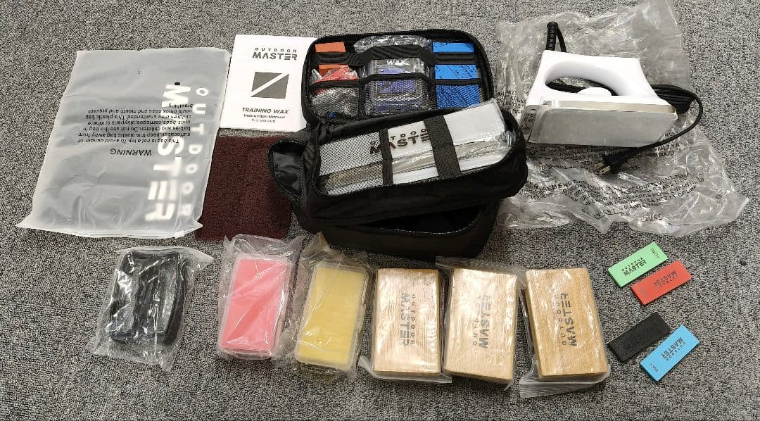 OutdoorMaster スキー スノーボード チューニングとワックスキット