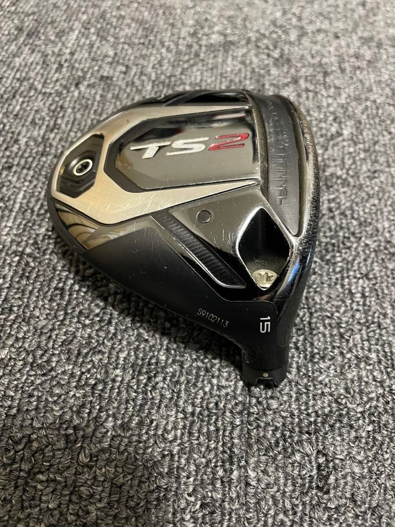 タイトリスト　TS2 3W 15° ヘッドのみ
