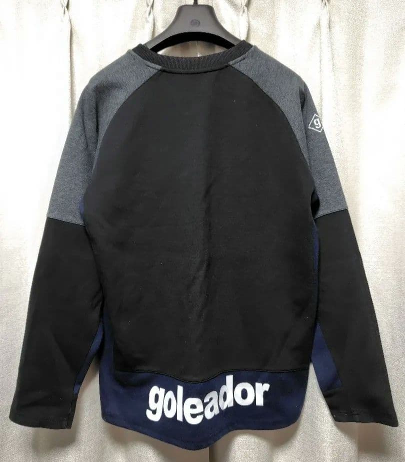 ユミマサ　goleador スウェット　ダンボールトレーナー LL 黒/