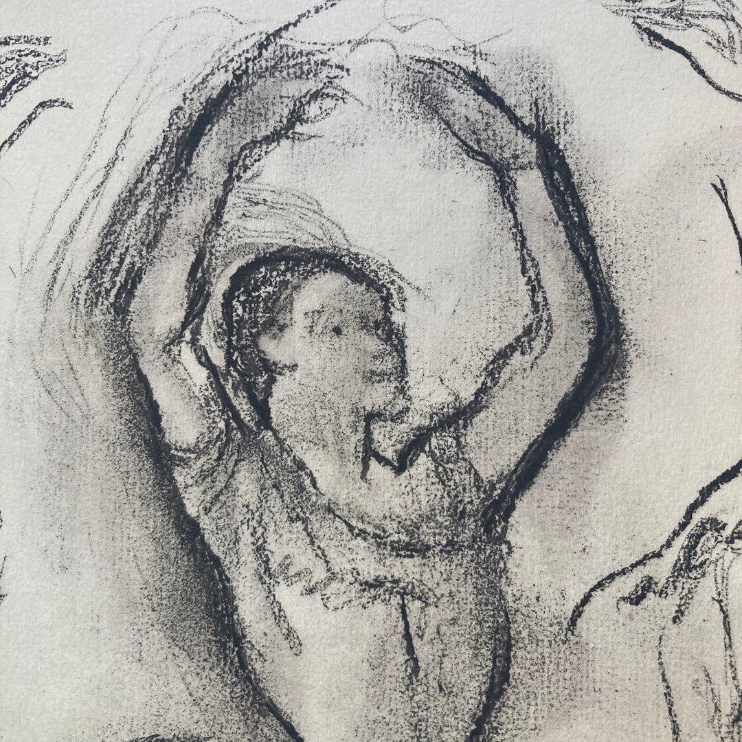 ドガ　銅版画　1936年　ポールヴァレリー著　305部限定エッチング26図の1つ