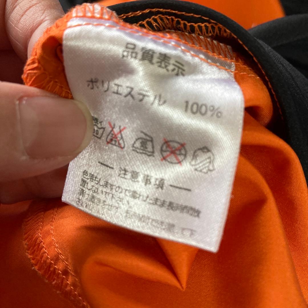 ATHLETA ピステ上下 セットアップ　オレンジ/ブラック　Lサイズ