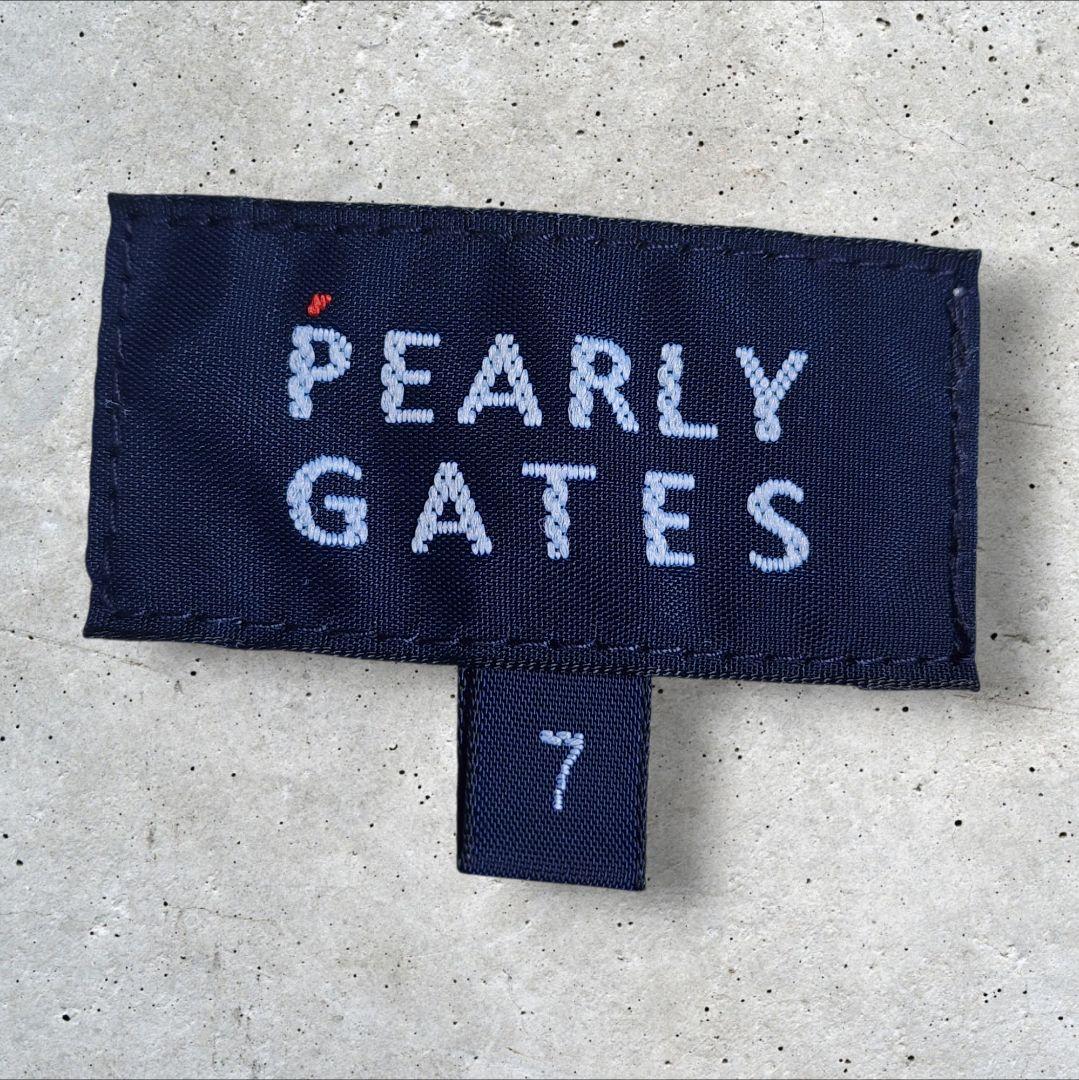 【美品】PEARLY GATES◆パーリーゲイツ◆ナイロンパンツ◆白◆サイズ7
