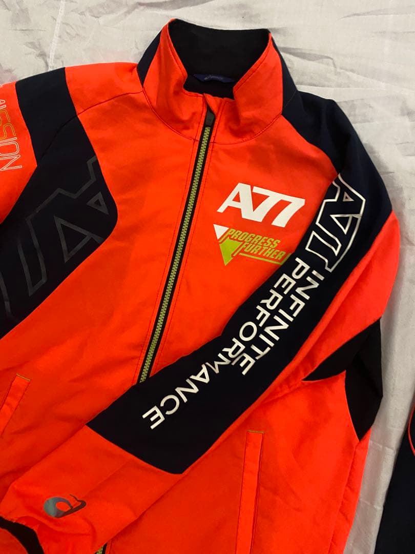 アシックス(ASICS) A77ふりークロスジャージ 上下セットM ジャージ
