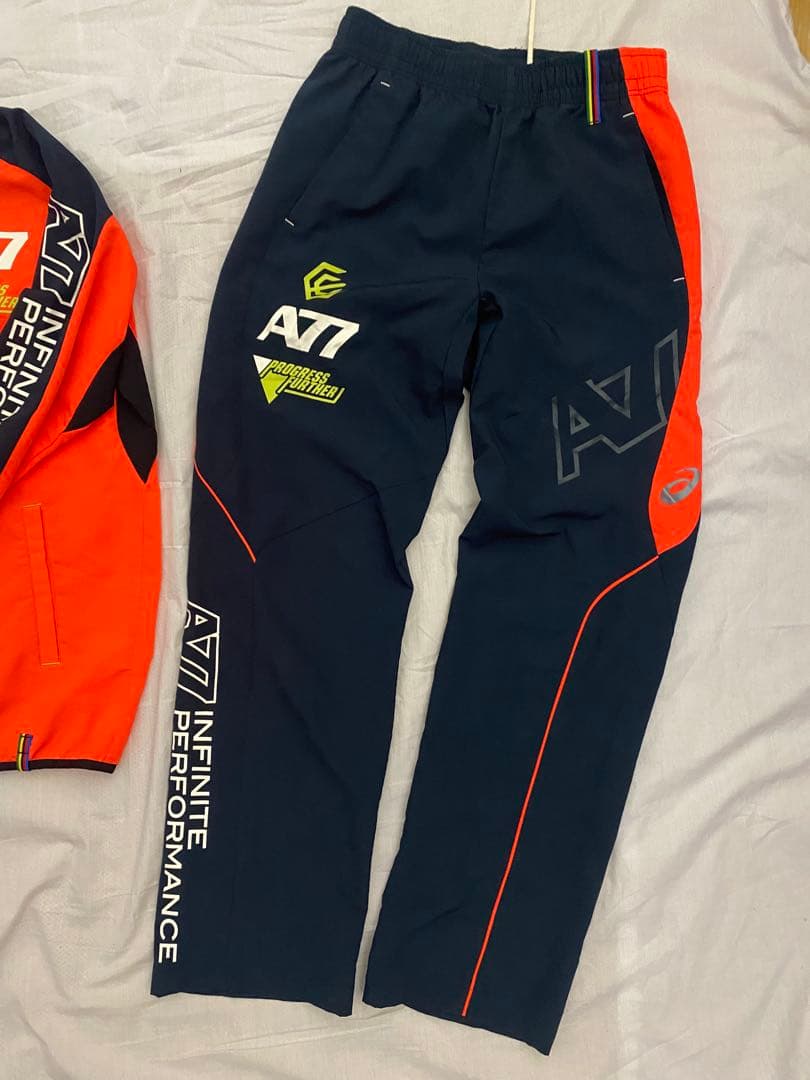 アシックス(ASICS) A77ふりークロスジャージ 上下セットM ジャージ