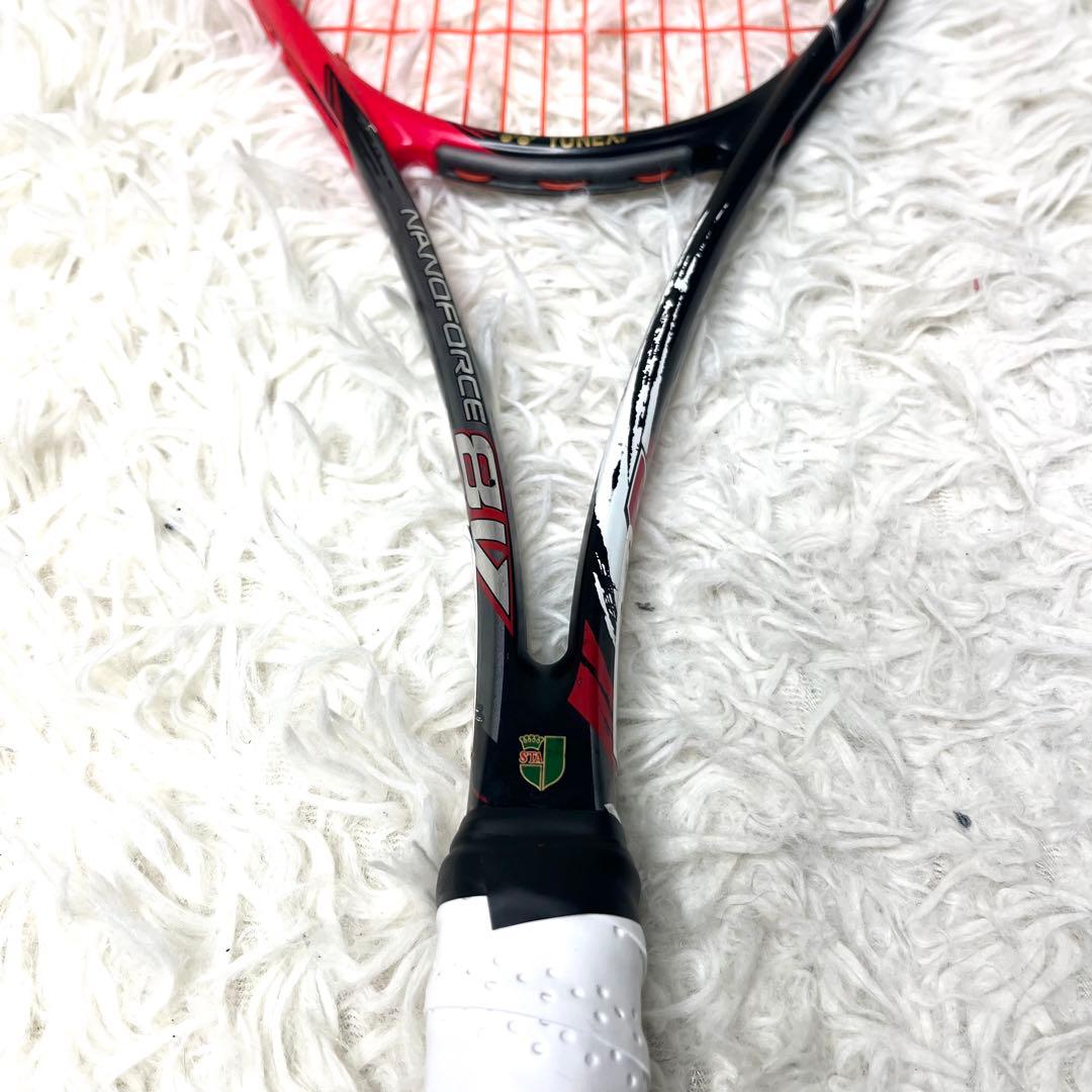 【美品】ヨネックス ナノフォース8v REV UL1 ソフトテニス ラケット