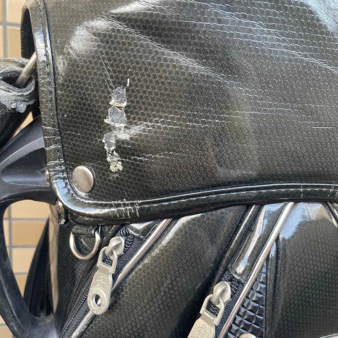 【中古】マンシングウェア ゴルフバッグ キャディーバッグ 中古 ダメージあり