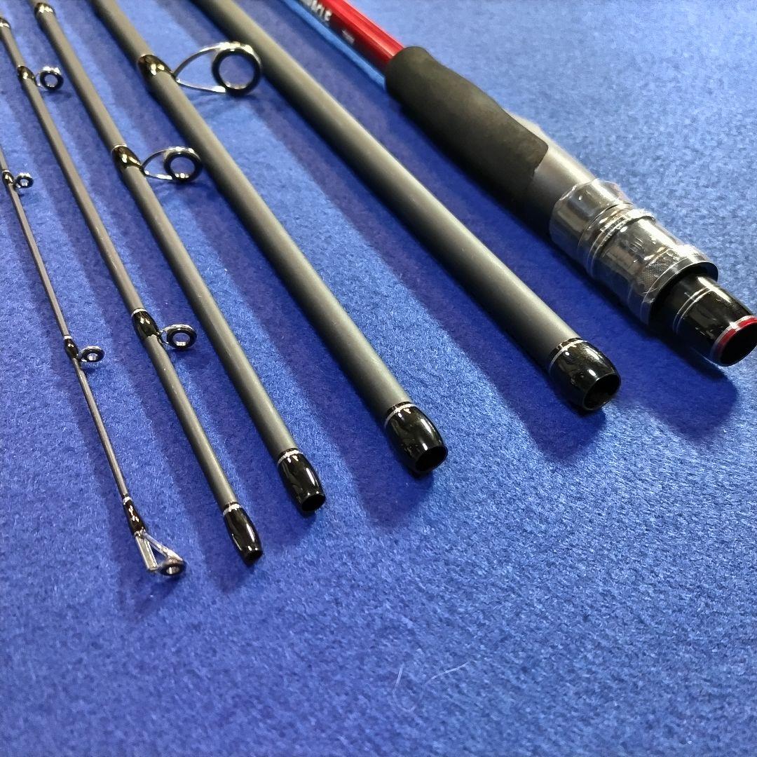 マルチピースロッド 2.1m 7ft スピニング 6ピース ゴチュール