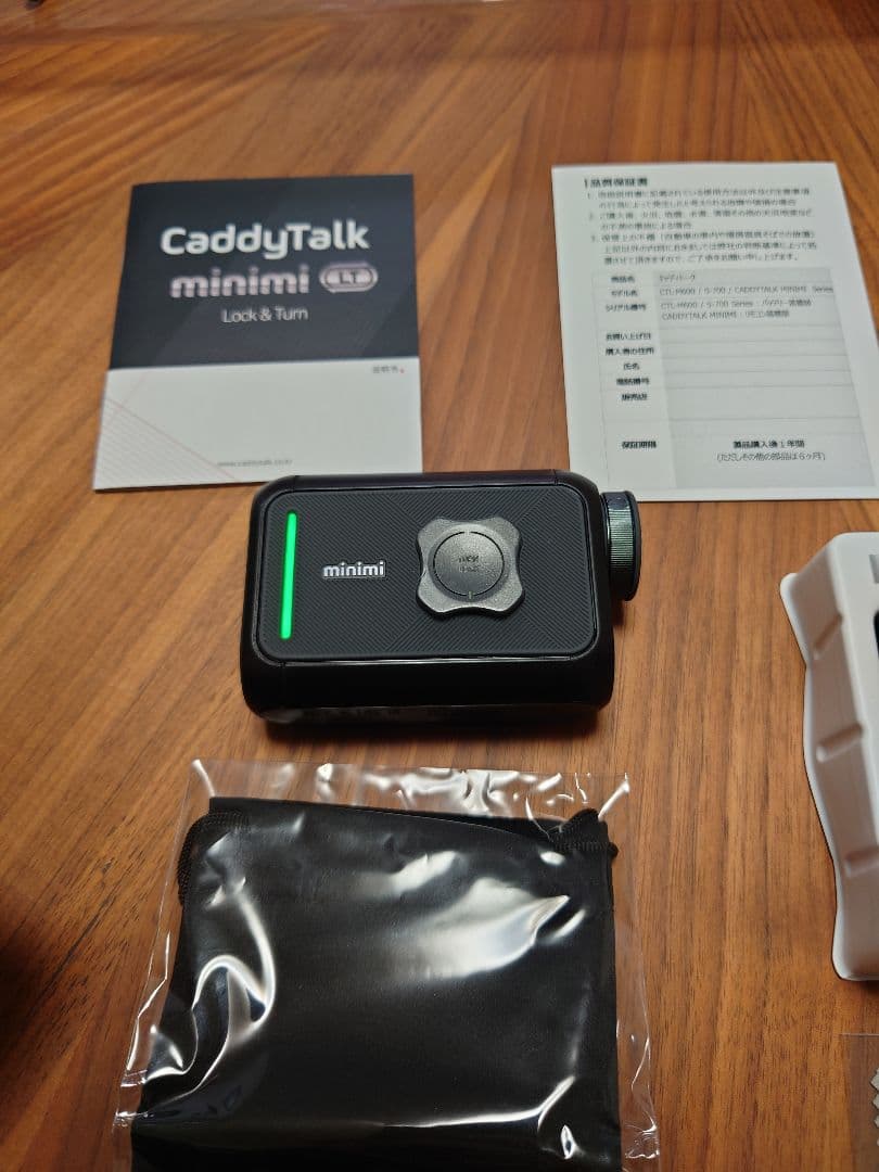 【美品】CaddyTalk(キャディトーク) レーザー距離計 minimi LT