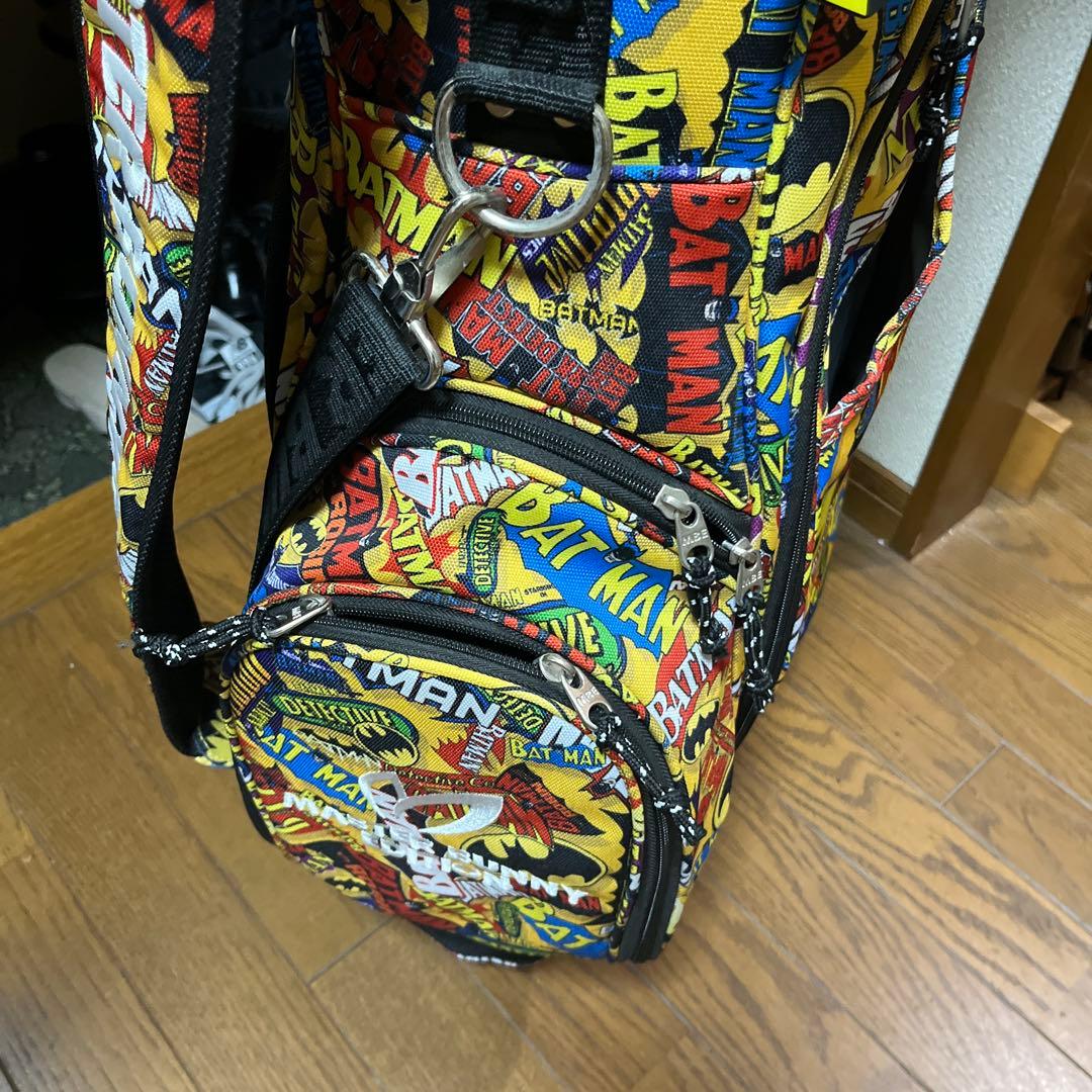 MASTER BUNNY×バットマンコラボ限定品 中古キャディバッグ　レア