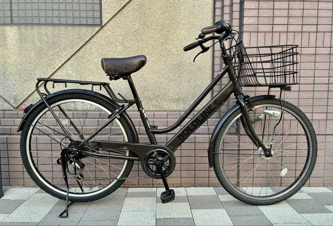サイクルベース　あさひ 　26インチ 6段変速 オートライト 自転車　東京