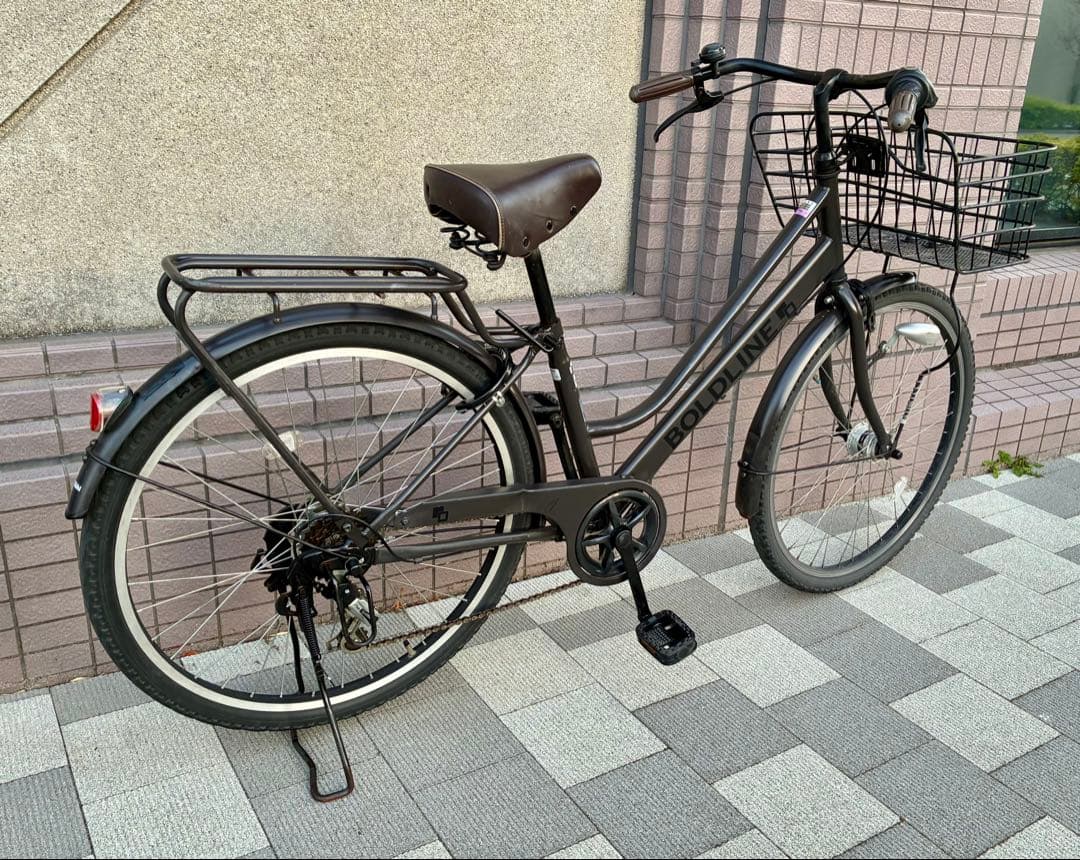 サイクルベース　あさひ 　26インチ 6段変速 オートライト 自転車　東京