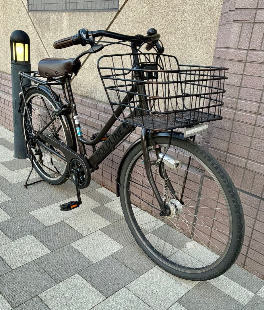 サイクルベース　あさひ 　26インチ 6段変速 オートライト 自転車　東京