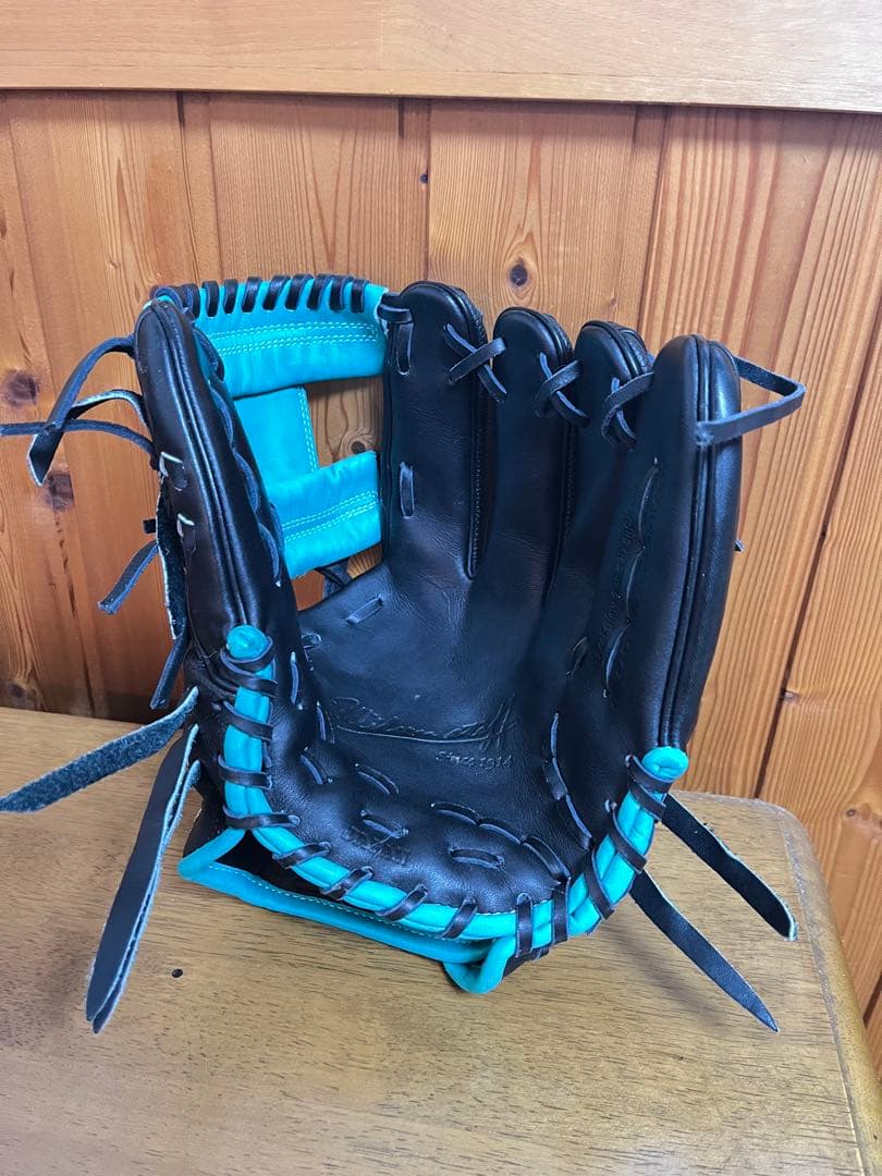 Wilson 軟式グラブ（DO型）ブラック×Mグリーン