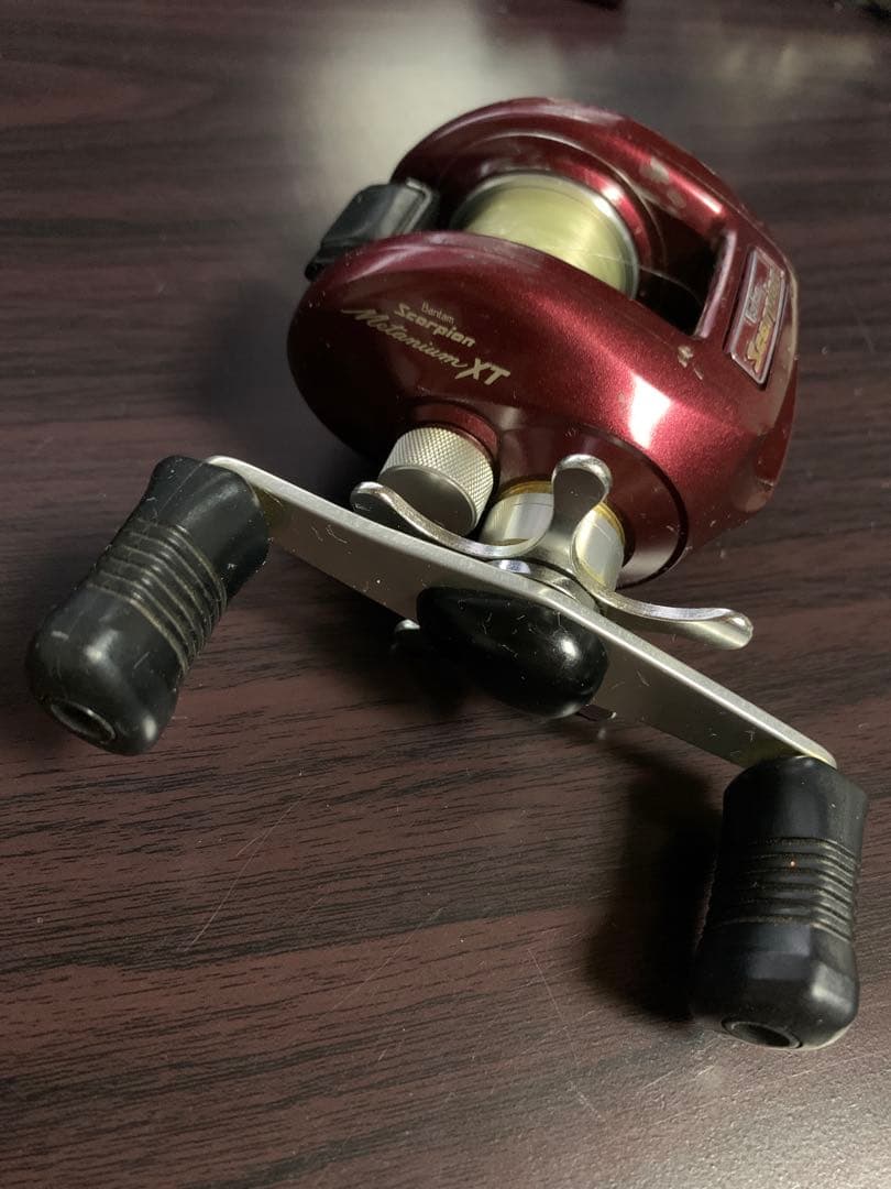 【SHIMANO】シマノ バンタム スコーピオン メタニウム XT 赤メタ