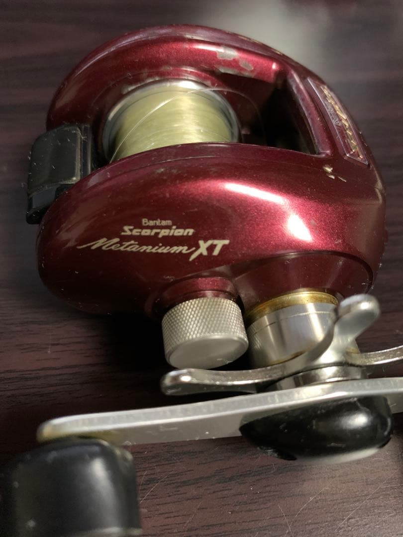 【SHIMANO】シマノ バンタム スコーピオン メタニウム XT 赤メタ