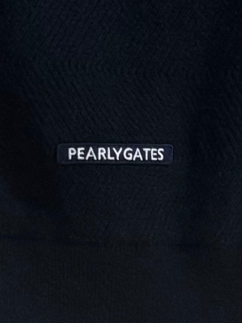 PEARLY GATES ネイビー Vネックベスト