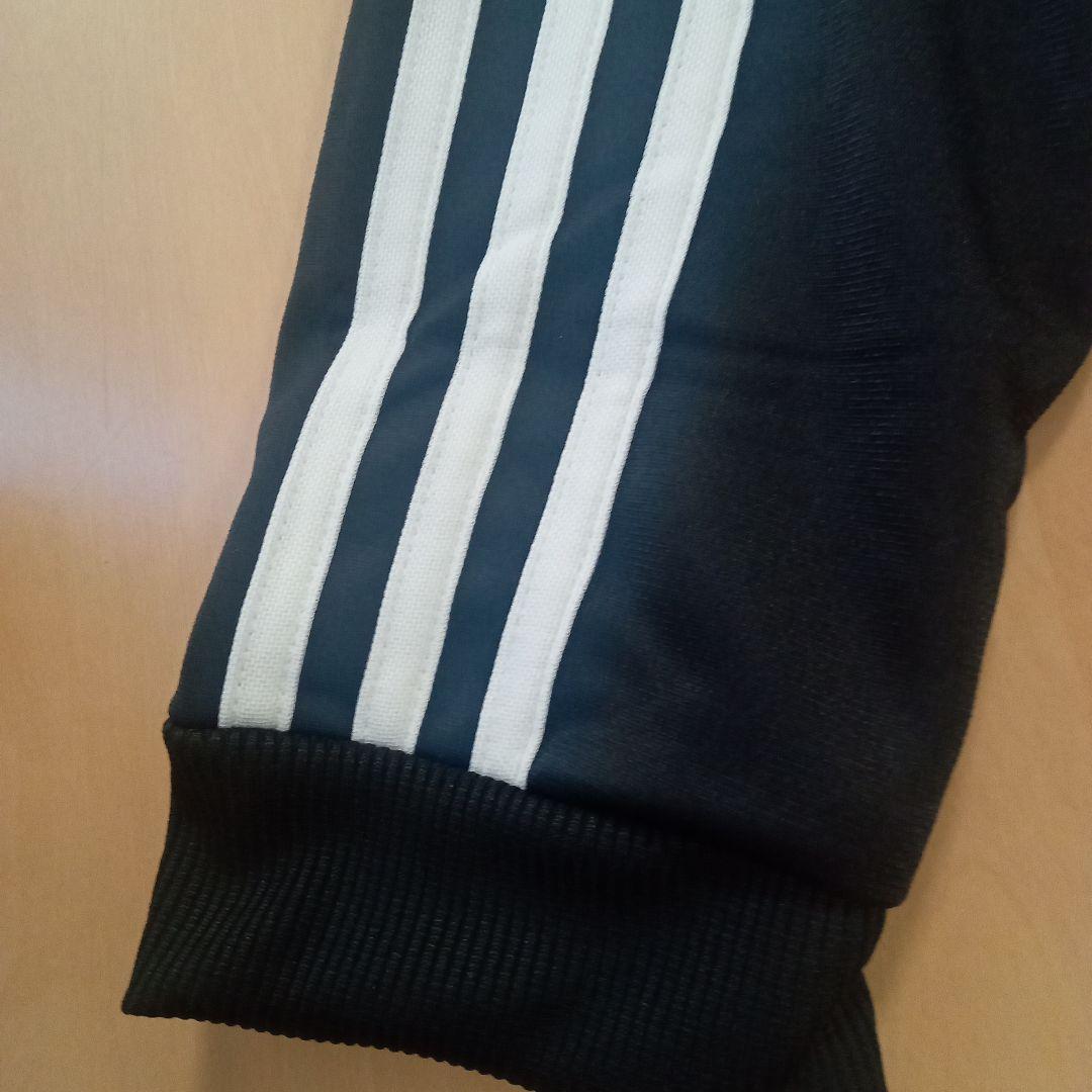 adidas レディースL 黒　ジャージ上下
