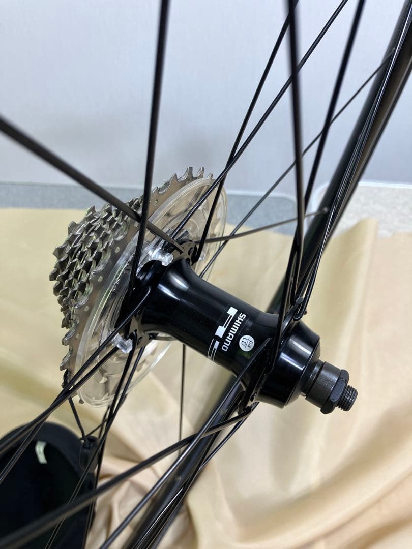 滋賀県手渡し　美品シマノR500 WH-R501 700c フロントリアセット