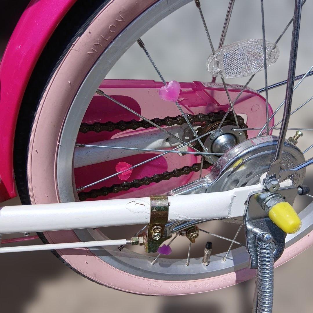 アイデス　幼児用自転車　ミニーマウスポッピンリボン18インチ