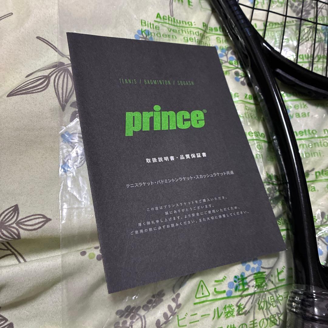 Prince プリンス　ファントム100 漆黒　限定カラー　グリップサイズ2